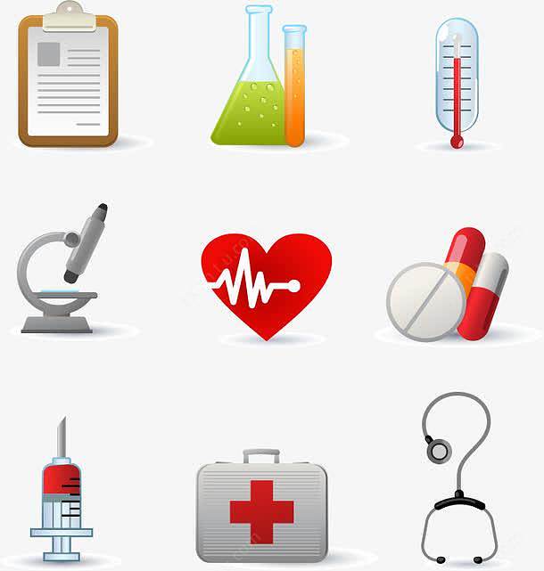 醫(yī)療器械圖標(biāo)矢量圖 高清素材助力專業(yè)設(shè)計(jì)